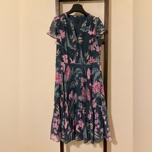 Ann Taylor Pleated Dress